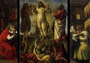 BOTTICELLI, Sandro Transfiguration, St Jerome, St Augustine
